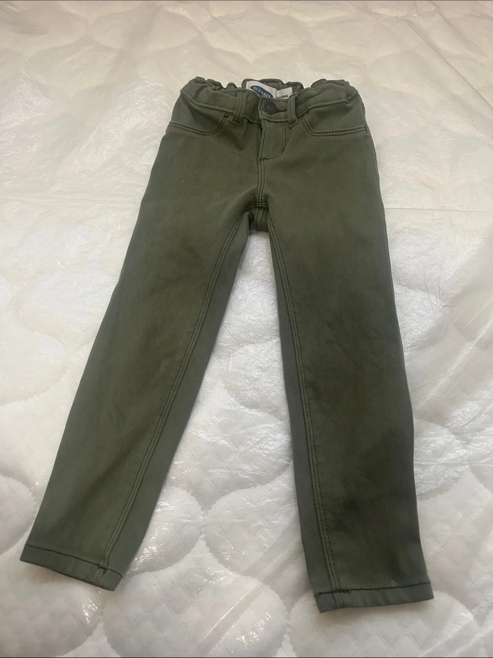 Old Navy Olive Green Kids Leggings
